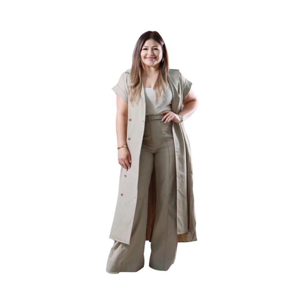 Elegant Tan Women's Jumpsuit